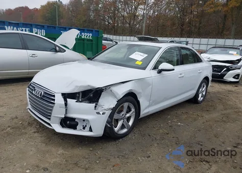 2019 Audi A4 40 Premium/40 Titanium Premium z USA, uszkodzony, nr VIN WAUGMAF43KA021941